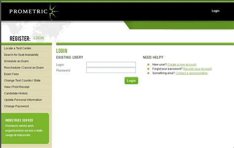 prometric results login|Prometric.
